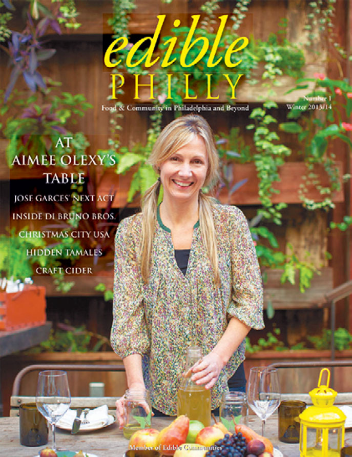 Aimee Olexy on our 1st Edible Philly cover! 