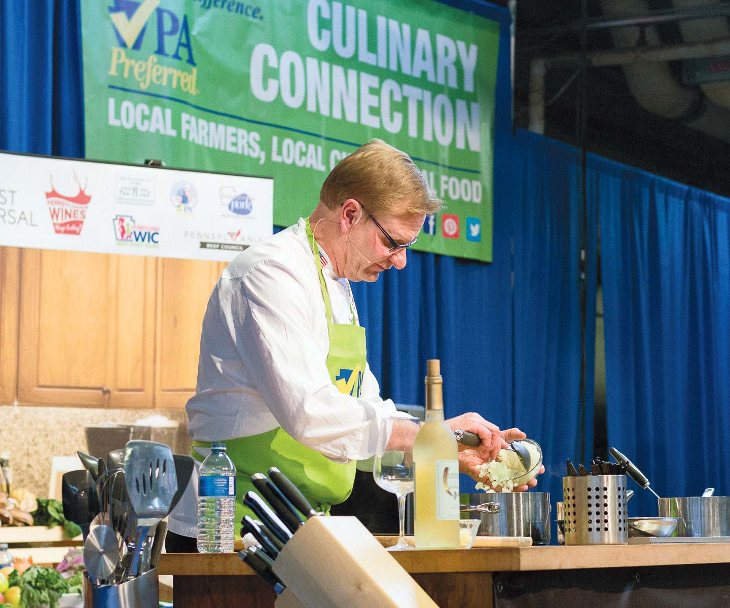 White House chef John Moeller on the Culinary Connections Stage