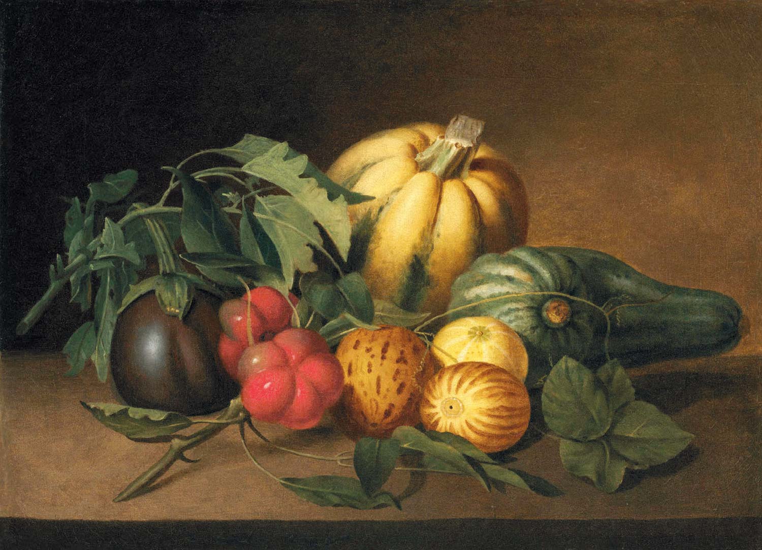 James Peale. Still Life with Vegetables.