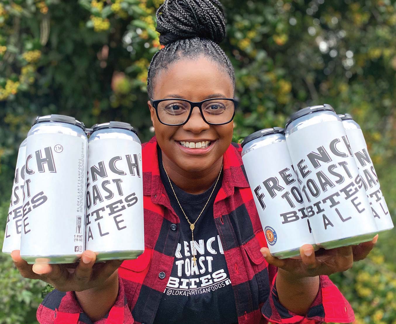 Charisse McGill with her signature brew