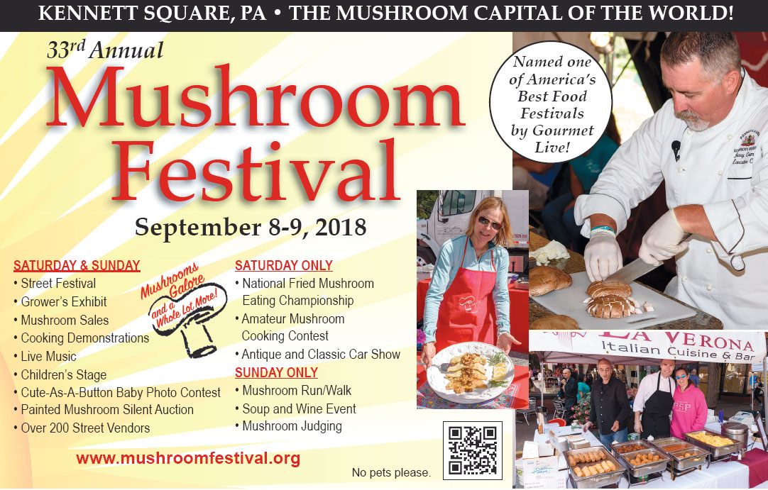 33rd Annual Mushroom Festival Edible Philly