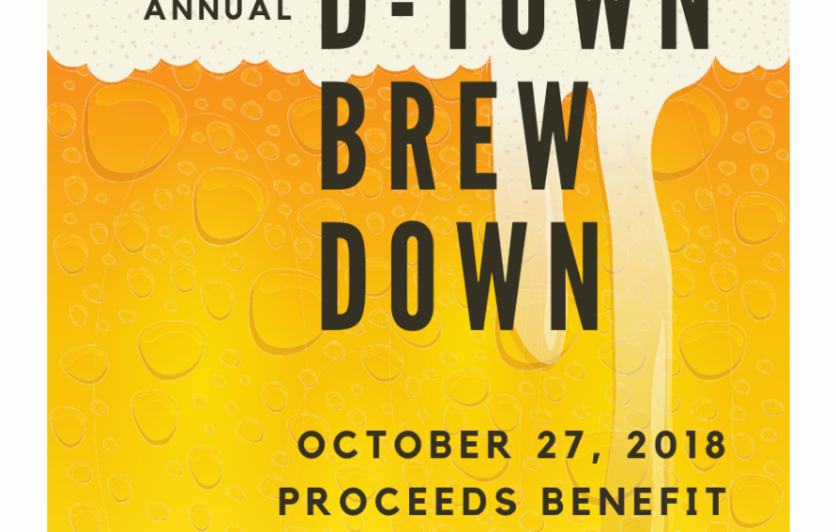 Sip on more than 30 home-brewed beers, vote for your favorite and declare a champion at the 1st Annual D’Town Brew Down! 