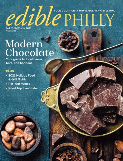 edible Philly magazine Fall 2021 / Winter 2022 - Modern Chocolate