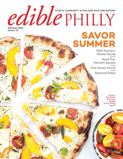edible Philly magazine cover - Summer 2021