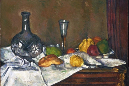 Still Life with a Dessert by Paul Cézanne