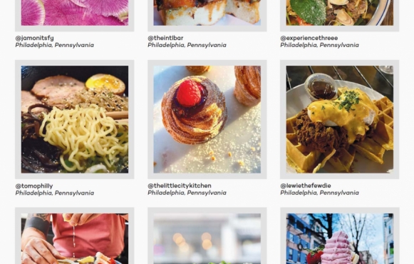 local food photos featured on the Edible Philly instagram