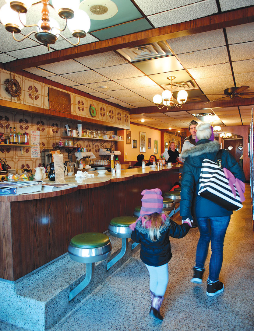 The counter at Sulimay's