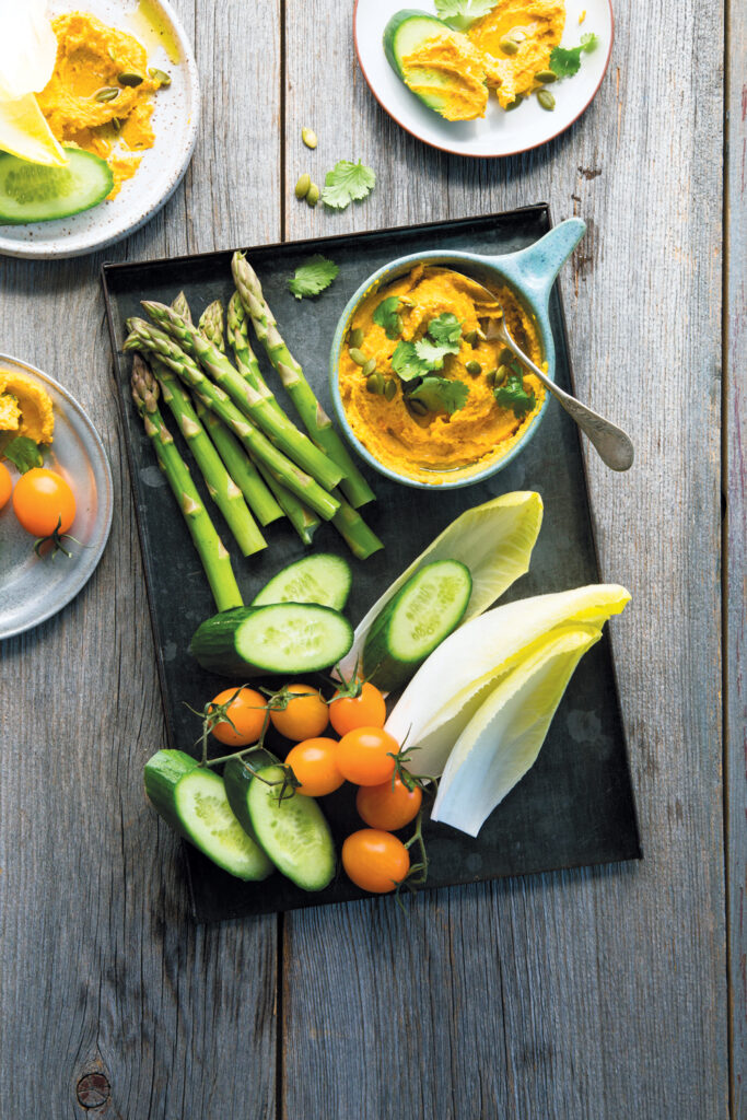 carrot hummus