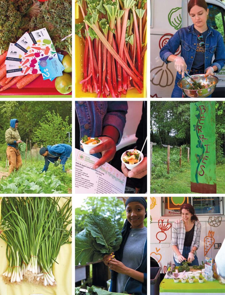 photographed scenes from Philadelphia area farmers markets