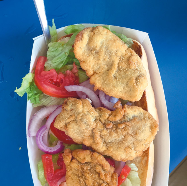 fried oysters